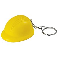 Brelok antystresowy Helmet, żółty  (R73922)