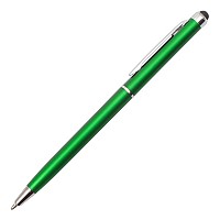 Długopis plastikowy Touch Point, zielony  (R73407.05)