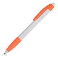 Długopis Pardo, pomarańczowy/biały  (R04449.15)