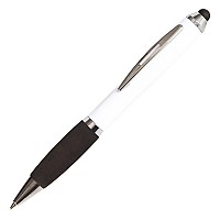 Długopis dotykowy San Rafael, czarny/biały  (R73413.02)