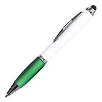 Długopis dotykowy San Rafael, zielony/biały  (R73413.05)