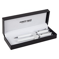 Zestaw piśmienny Mauro Conti, pióro kulkowe i długopis (V4843-02)