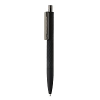 Delikatny w dotyku, czarny długopis X3 (P610.971)