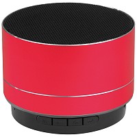 Aluminiowy głośnik Bluetooth - czerwony - (GM-30899-05)