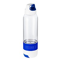 Butelka z ręcznikiem chłodzącym Freshie, niebieski  (R07983.04)