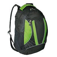 Plecak sportowy El Paso, zielony/czarny  (R08659.05)