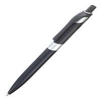 Długopis Marbella, srebrny/czarny  (R73396.01)