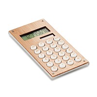 8-cyfrowy kalkulator bambusowy - CALCUBAM (MO6215-40)