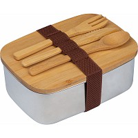 Pudełko na lunch - beżowy - (GM-82313-13)