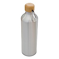 Butelka aluminiowa Luqa 800ml, srebrny (R08415.01)