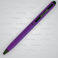 Długopis metalowy touch pen, soft touch CELEBRATION Pierre Cardin - fioletowy - (GM-B010170-4IP312)