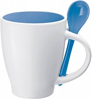 Kubek ceramiczny - niebieski - (GM-85095-04)