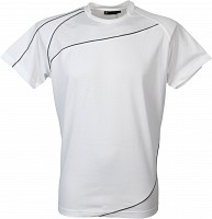 T-shirt RILA MEN - biały - (GM-T04002-12AJ306)