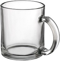 Kubek szklany - przeźroczysty - (GM-83331-66)