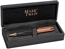 Długopis metalowy Mark Twain - czarny - (GM-13034-03)