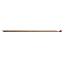 Ołówek z gumką - brązowy - (GM-10393-01)