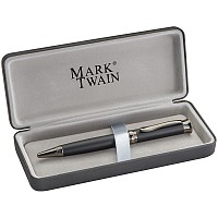 Długopis metalowy Mark Twain - czarny - (GM-10612-03)