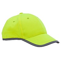 Odblaskowa czapka dziecięca Sportif, żółty  (R08717.03)