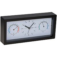 Zegar biurkowy - czarny - (GM-40743-03)