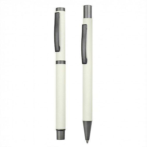 Zestaw piśmienny, długopis i pióro kulkowe (V1957-02)