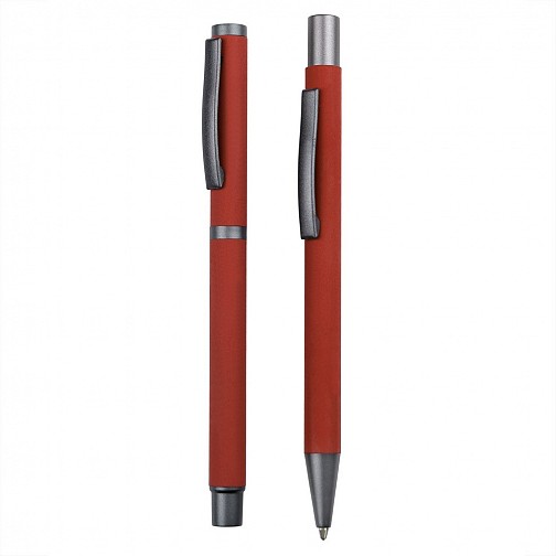 Zestaw piśmienny, długopis i pióro kulkowe (V1957-05)