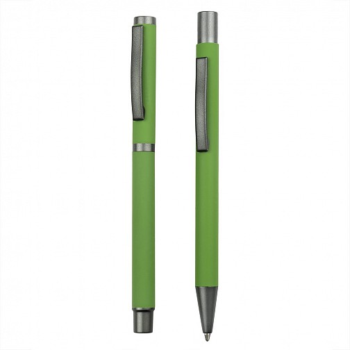 Zestaw piśmienny, długopis i pióro kulkowe (V1957-06)