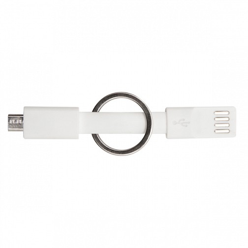 Brelok USB Hook Up, biały  (R50176.06)