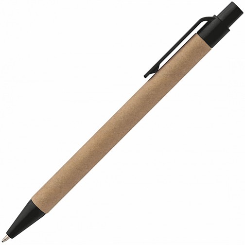 Długopis tekturowy - czarny - (GM-10397-03)