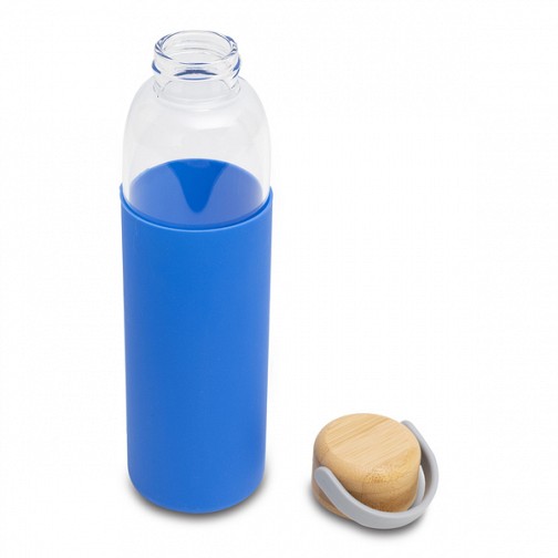 Szklana butelka Refresh 560 ml, niebieski (R08272.04)