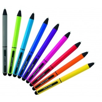 Długopis metalowy touch pen, soft touch CELEBRATION Pierre Cardin - jasnoniebieski - (GM-B010170-5IP324)