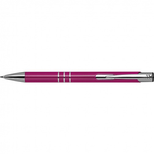 Długopis metalowy - różowy - (GM-13639-11)
