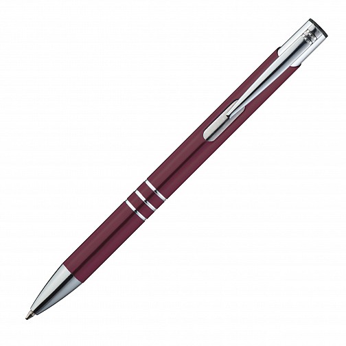 Długopis metalowy - bordowy - (GM-13339-02)