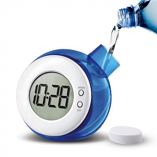Inteligentny eko zegar na wodę - niebieski - (GM-EG0586-04)