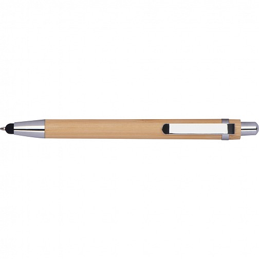 Długopis z touch penem - beżowy - (GM-13239-13)