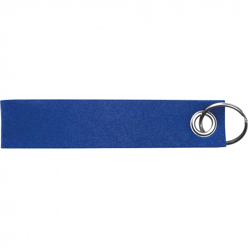 Filcowy brelok do kluczy - niebieski - (GM-93235-04)