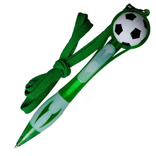 Długopis Soccer, zielony  (R73336.05)