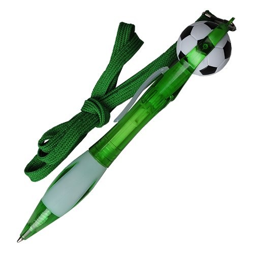 Długopis Soccer, zielony  (R73336.05)