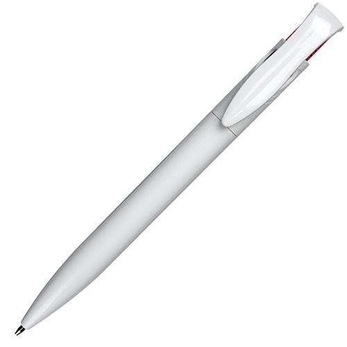 Długopis Fast, czerwony/biały  (R73342.08)