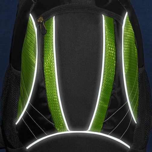 Plecak sportowy El Paso, zielony/czarny  (R08659.05)