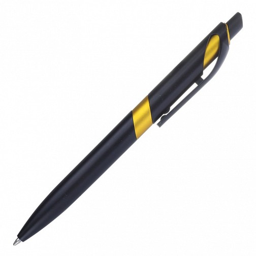 Długopis Marbella, żółty/czarny  (R73396.03)