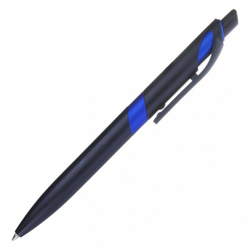 Długopis Marbella, niebieski/czarny  (R73396.04)