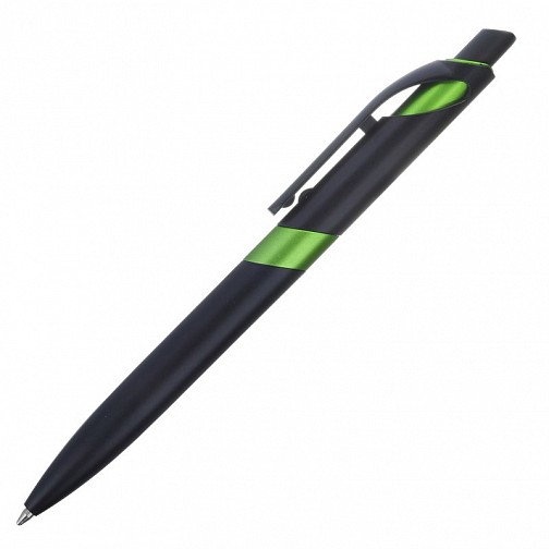 Długopis Marbella, zielony/czarny  (R73396.05)