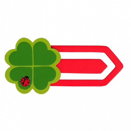 Zakładka Clover, czerwony/zielony  (R74011)