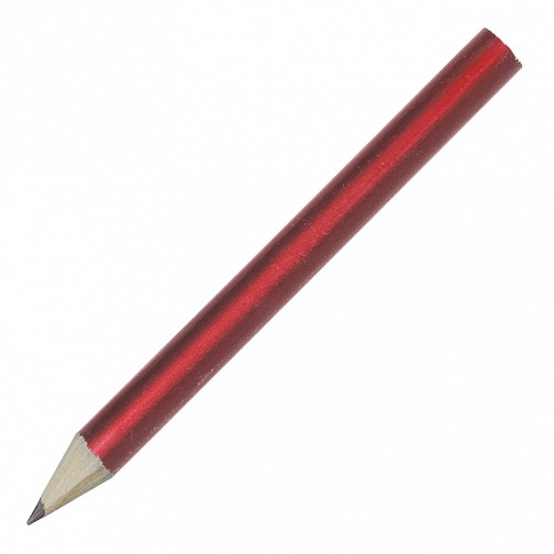 Krótki ołówek, czerwony  (R73774.08)