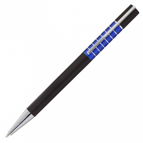 Długopis Moreno, niebieski/czarny  (R73427.04)