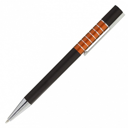 Długopis Moreno, pomarańczowy/czarny  (R73427.15)