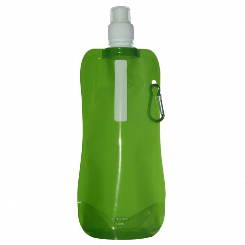 Składany bidon Extra Flat 480 ml, zielony  (R08331.05)