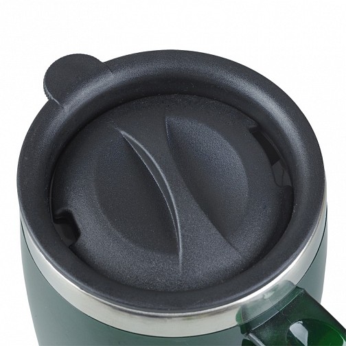 Kubek izotermiczny Barrel 400 ml, zielony  (R08368.05)
