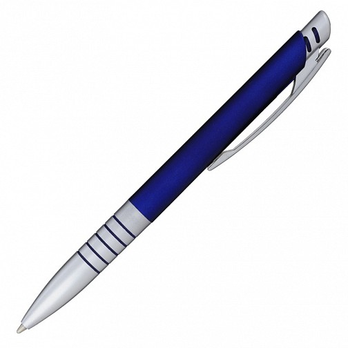 Długopis Striking, niebieski/srebrny  (R04432.04)