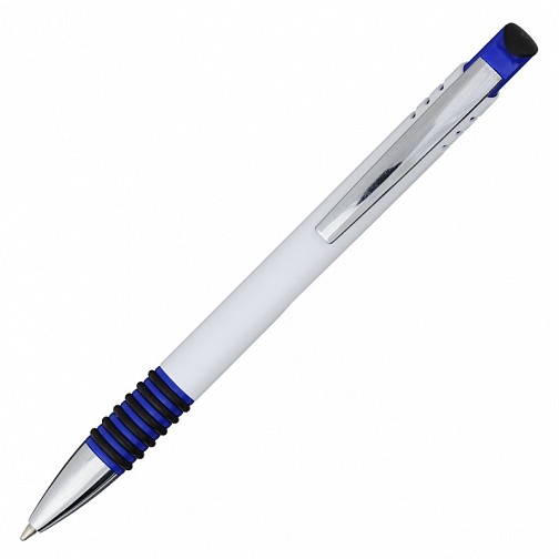 Długopis Joy, niebieski/biały  (R04433.04)
